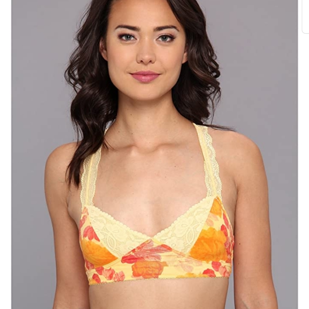 Free people look again hello darling bralette